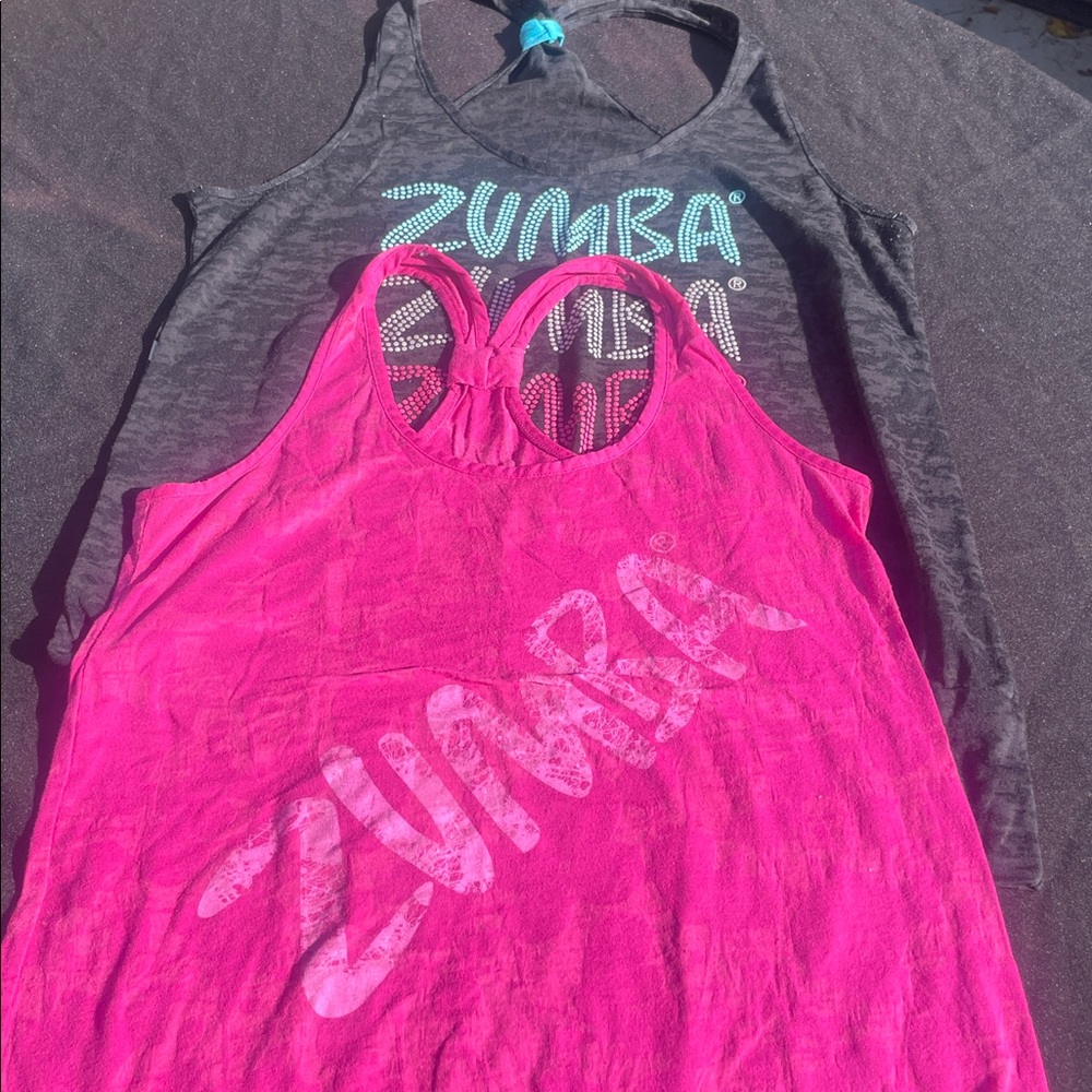 Zumba Fitness Black and Pink Apparel